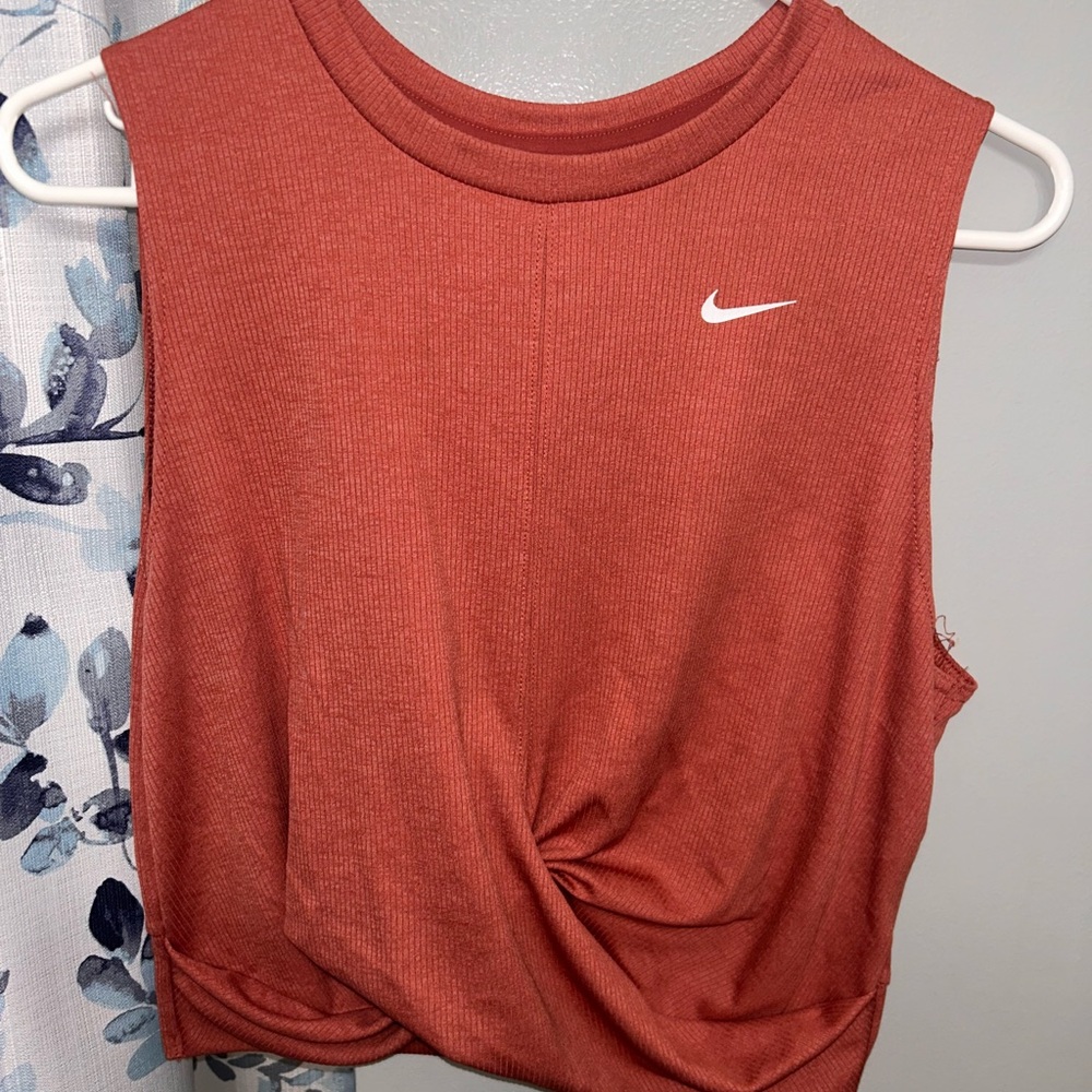 nike dri fit active crop top ish tank